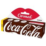 Embalagem do Hidratante Labial Coca-Cola Marrom Carmed 10g