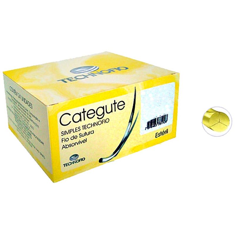 fio-sutura-categute-simples-technofio-3-0-agulha-3cm