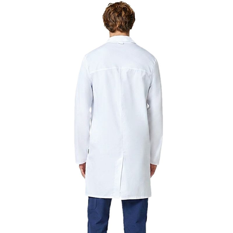 jaleco-masculino-profissional-cherokee-branco-visao-posterior