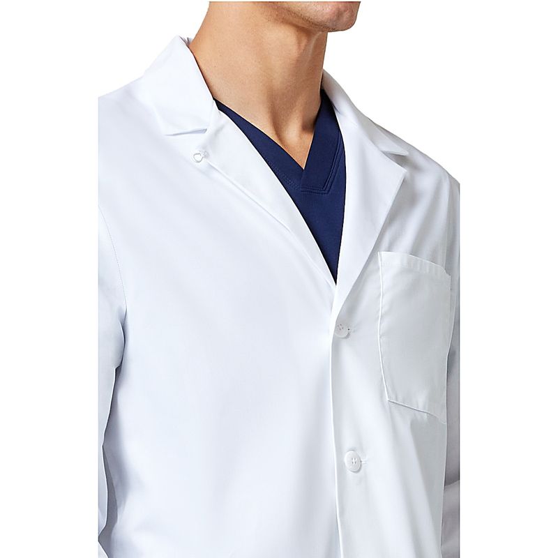 jaleco-masculino-profissional-cherokee-branco-detalhe-gola