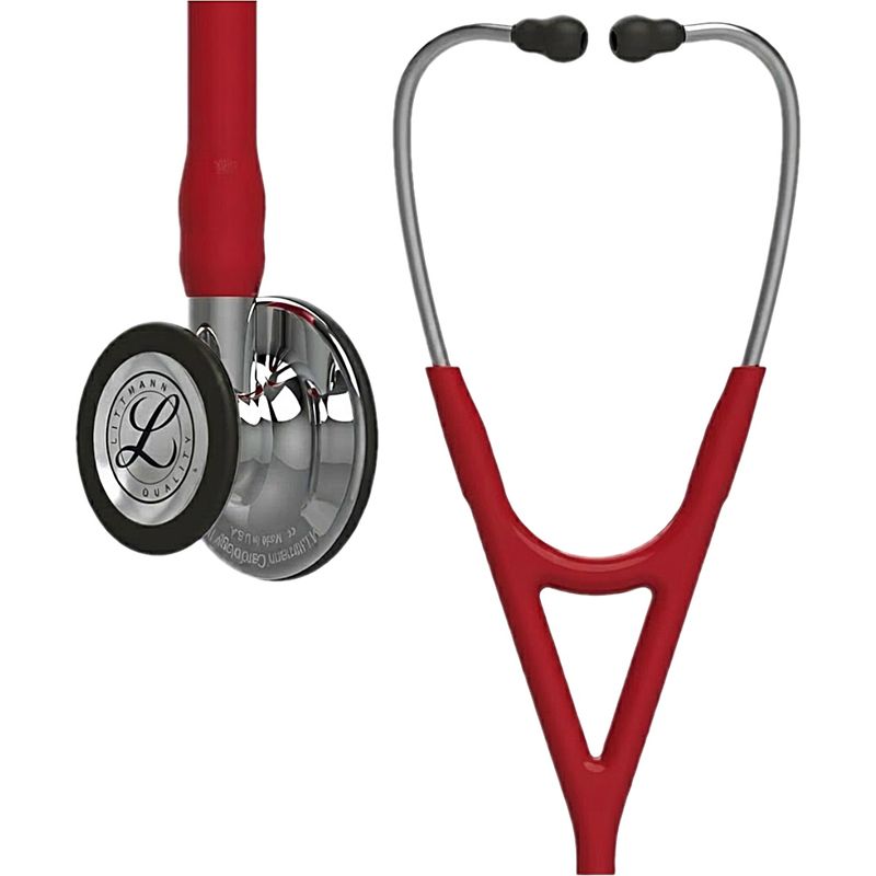 estetoscopio-littmann-cardiology-iv-6170-vinho-visao-detalhes
