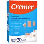 curativos-transparentes-variados-cremer-30-unidades-embalagem