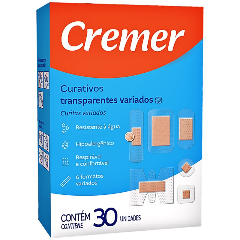 curativos-transparentes-variados-cremer-30-unidades-embalagem