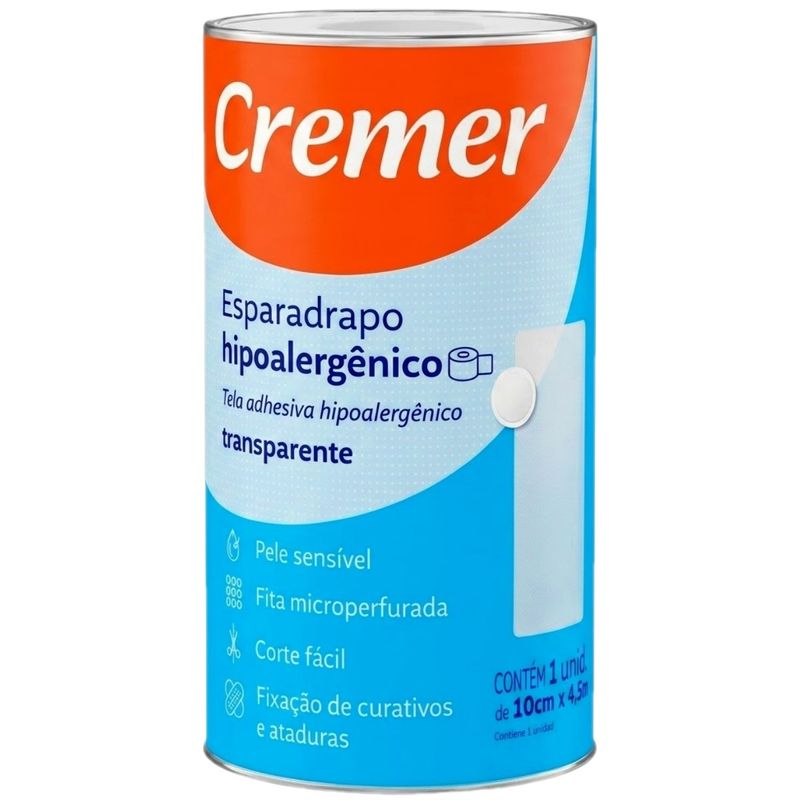 esparadrapo-hipoalergico-impermeavel-cremer-transparente-10mx45m-visao-produto
