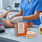 curativo-adesivo-pos-puncao-bege-redondo-medix-500-unidades-visao-geral