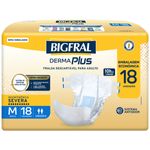 fralda-adulto-bigfral-derma-plus-tam-m-18-unidades-visao-produto