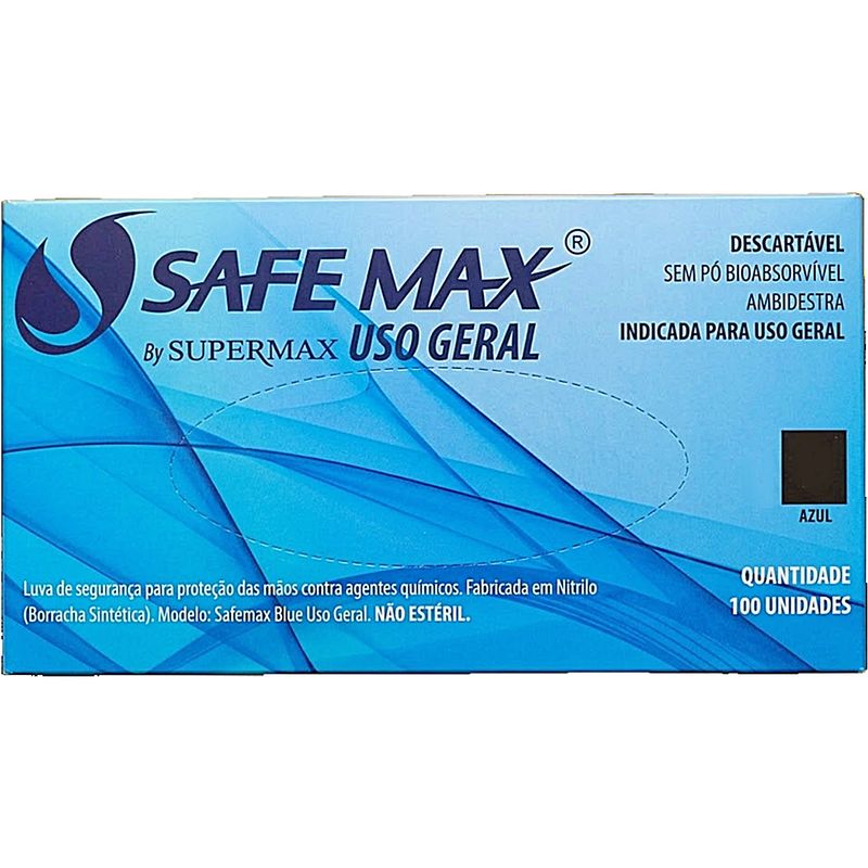 luva-nitrilica-safemax-sem-po-azul-visao-geral