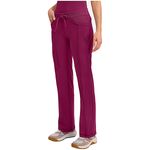 calca-feminina-uniforme-medico-cherokee-1123a-vinho-visao-perfil1