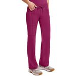 calca-feminina-uniforme-medico-cherokee-1123a-vinho-visao-perfil2