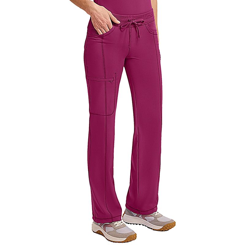 calca-feminina-uniforme-medico-cherokee-1123a-vinho-visao-perfil2