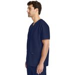 blusa-unissex-de-uniforme-medico-cherokee-cke00014a-azul-perfil2