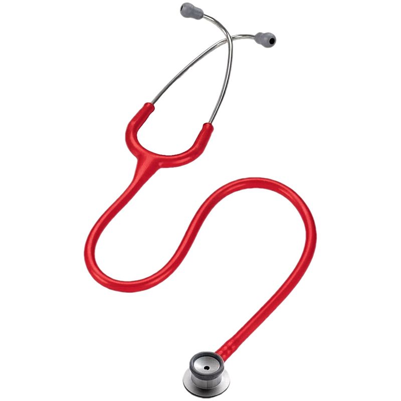 estetoscopio-littmann-classic-ii-neonatal-vermelho-inox-escovado-2114r-visao-produto