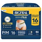 roupa-intima-derma-plus-bigfral-p/m-16-unidades-visao-produto