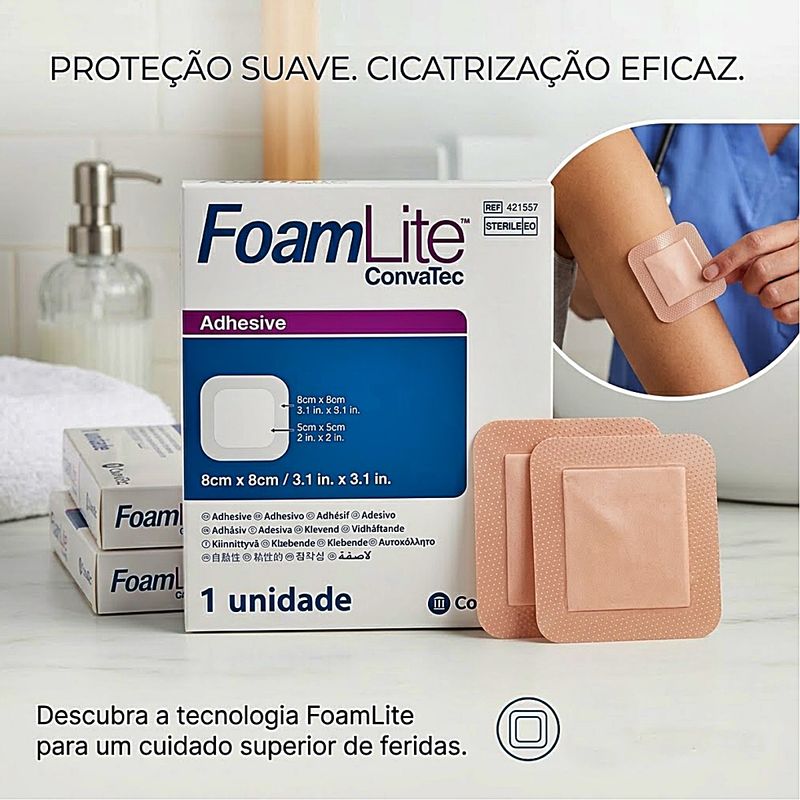 curativo-foam-lite-convatec-adesivo-421557-8x8cm-detalhes
