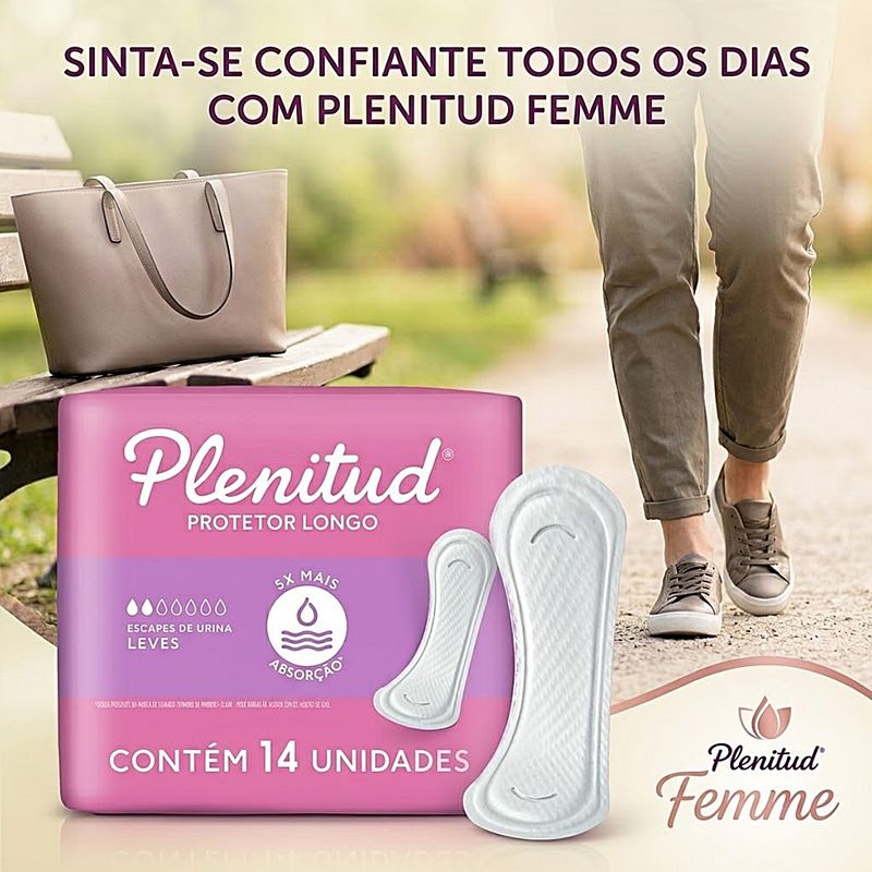 absorvente-plenitud-femme-protetor-longo-nivel-leve-14-unidades-detalhes