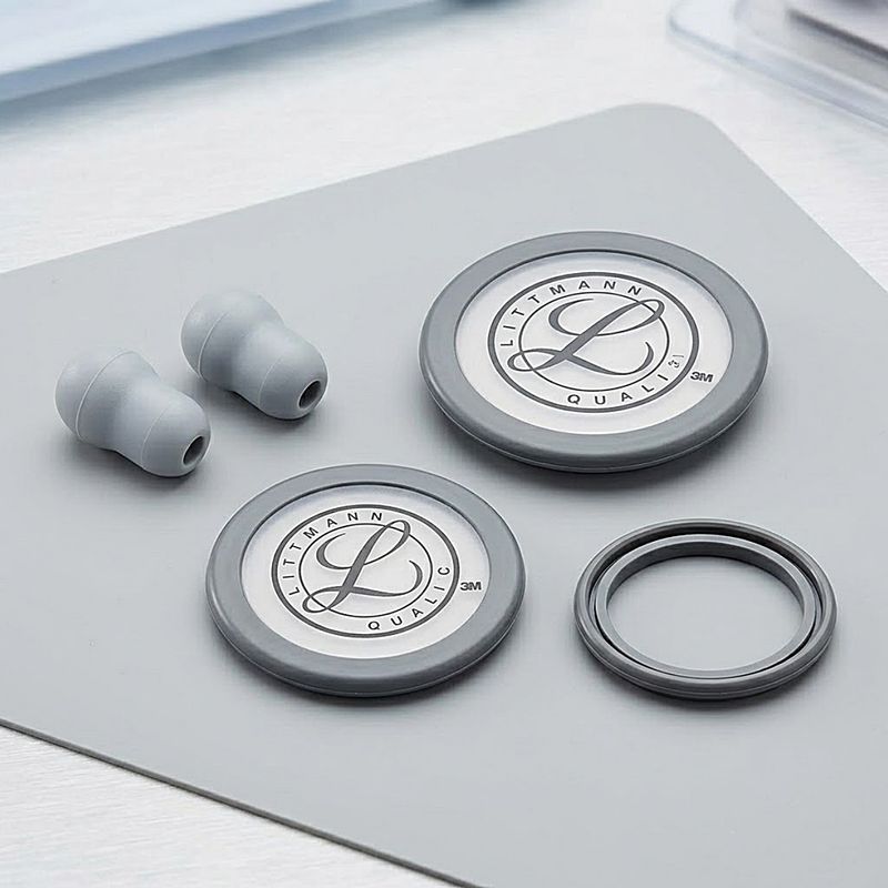kit-reparo-estetoscopio-littmann-classic-3-cardiology-4-40017-cinza-visao-geral