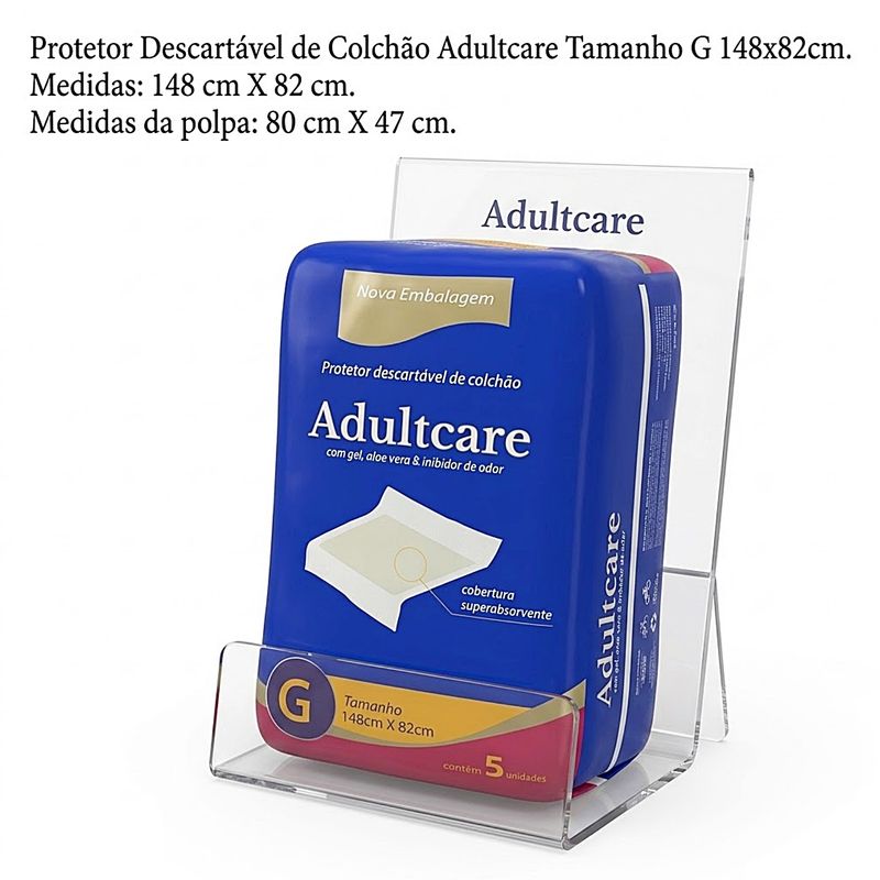 protetor-descartavel-colchao-adultcare-tam-g-5-unidades-informacoes