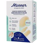 curativo-hidrocoloide-missner-calos-bolhas-8-unidades-embalagem