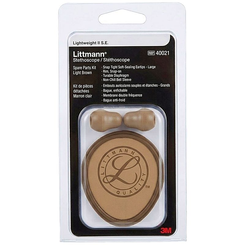 kit-reparo-estetoscopio-littmann-lightweight-2-se-40021-marrom-claro-embalagem