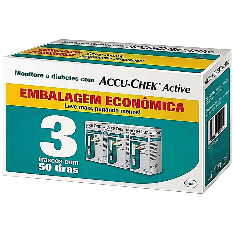 tiras-reagentes-accu-chek-active-roche-kit-150-tiras-visao-geral
