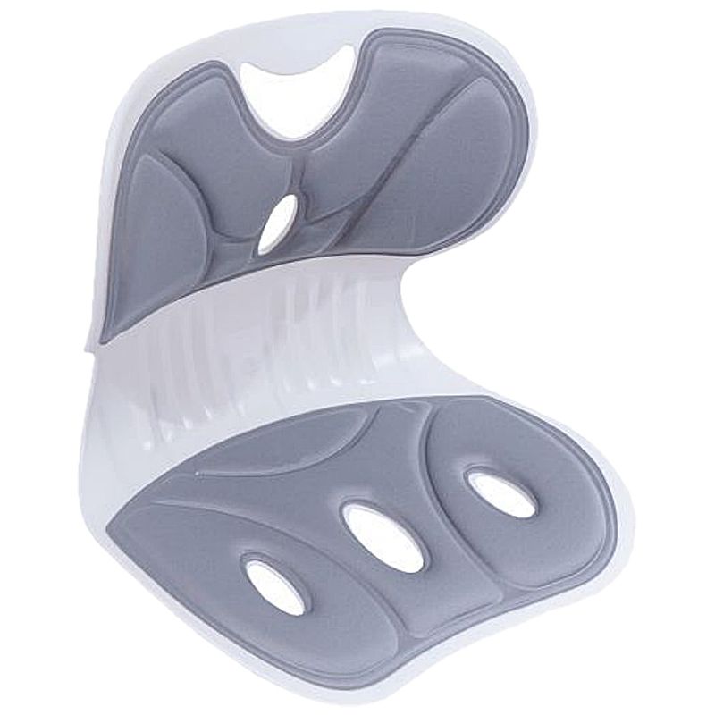 Assento OrtopÃ©dico ErgonÃ´mico PrÃ³-Posture Ortho Pauher Cinza