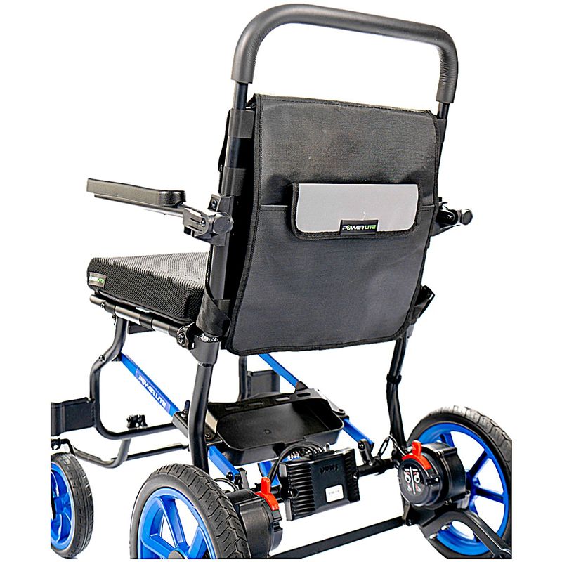 Cadeira Motorizada Livi Power Lite Visão Traseira Rodas 12 Polegadas