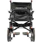 Cadeira Motorizada X-Lite Power Lite Visão Traseira Rodas Colmeia