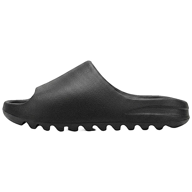 sandalia-ortopedica-nuvem-lisa-preta-visao-lateral