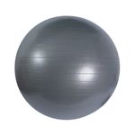 Vista traseira da Bola de Pilates 75cm Cinza da Acte Sports