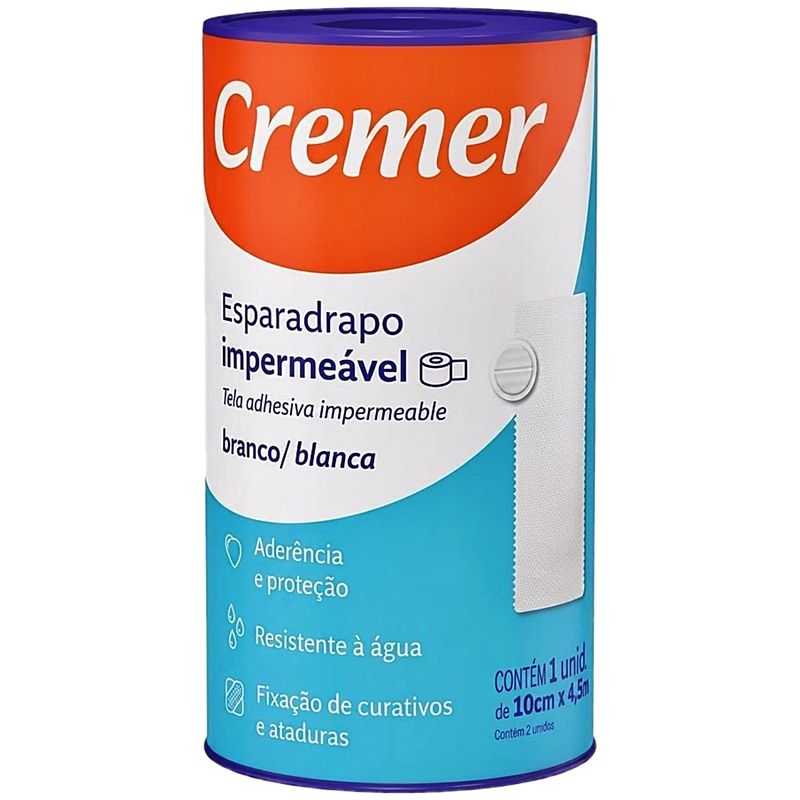 esparadrapo-impermeavel-cremer-branco-10cmx4-5m-visao-produto