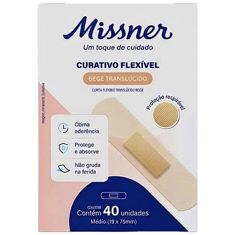curativo-flexivel-missner-bege-translucido-19-75-mm-embalagem