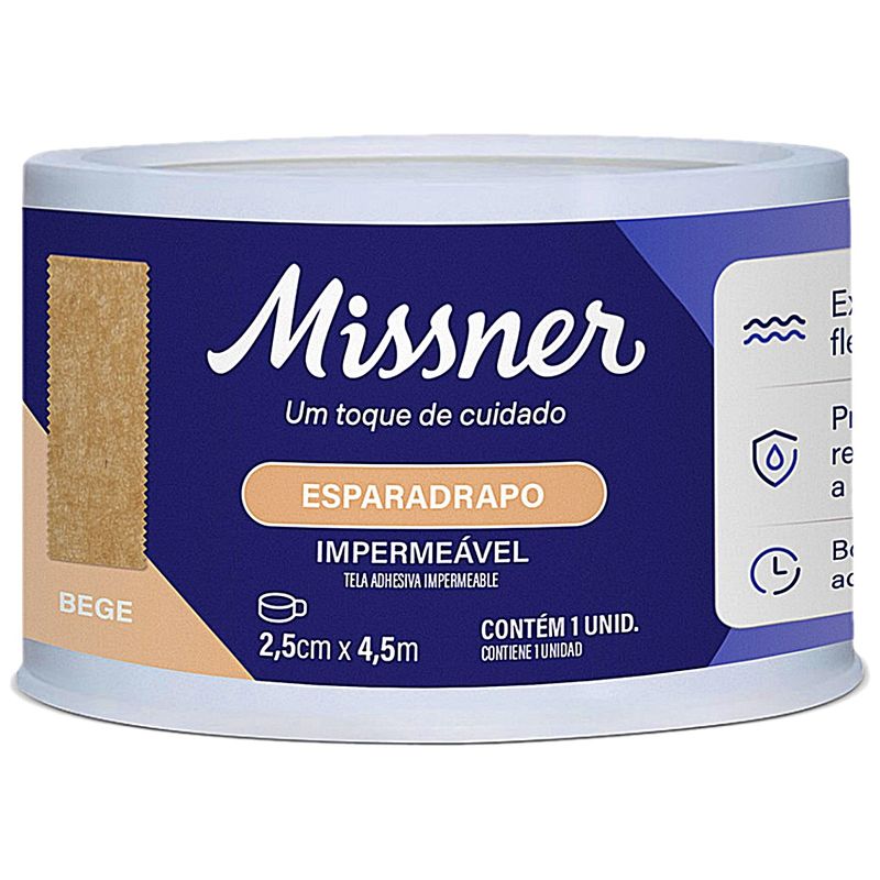 esparadrapo-impermeavel-missner-bege-2-5cmx4-5m-visao-produto