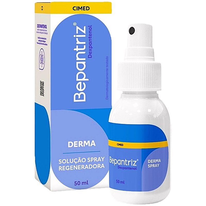 Bepantriz Derma SoluÃ§Ã£o Spray Regeneradora - Dexpantenol 50ml
