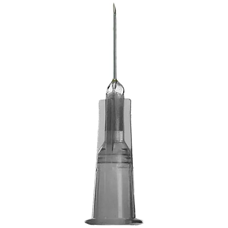 agulha-hipodermica-bd-27g-cinza