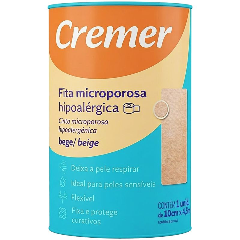 fita-microporosa-cremer-bege-10cmx45m-visao-produto