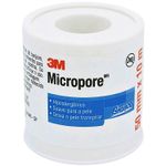 fita-medica-microporosa-micropore-solventum-branca-50mmxcmx10m-visao-produto