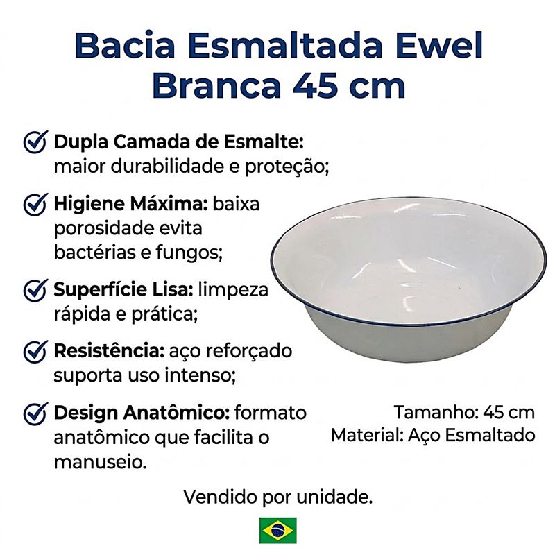 bacia-esmaltada-branca-45cm-informacoes