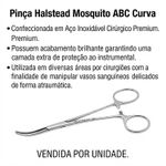pinca-halstead-mosquito-abc-curva-12cm-informacoes
