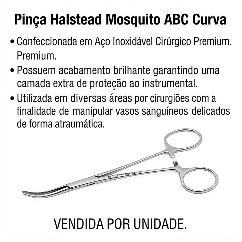 pinca-halstead-mosquito-abc-curva-12cm-informacoes