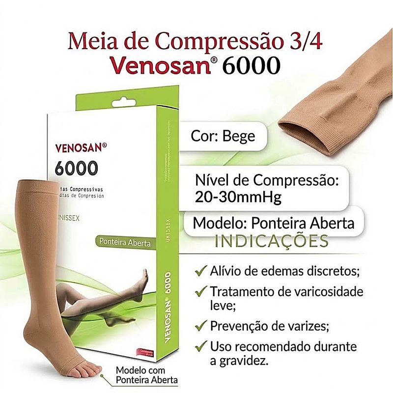 meia-compressao-panturrilha-6000-venosan-bege-20-30mmhg-aberta-bege-visao-detalhes