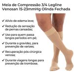 meia-compressao-3/4-legline-venosan-15-23mmhg-fechada-olinda-informacoes