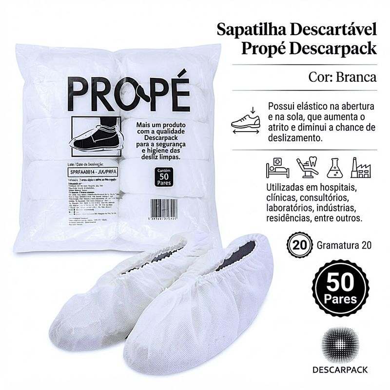 sapatilha-descartavel-prope-descarpack-branca-gram-20-50-pares-informacoes
