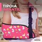 tipoia-ortopedica-infantil-kestal-azul-rosa-detalhes