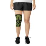joelheira-de-compressao-elastica-mercur-preto-verde-visao-humanizada-frontal