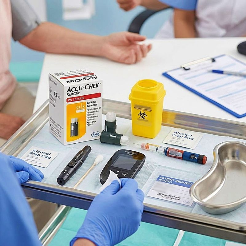lanceta-accu-chek-fastclix-24-unidades-detalhes