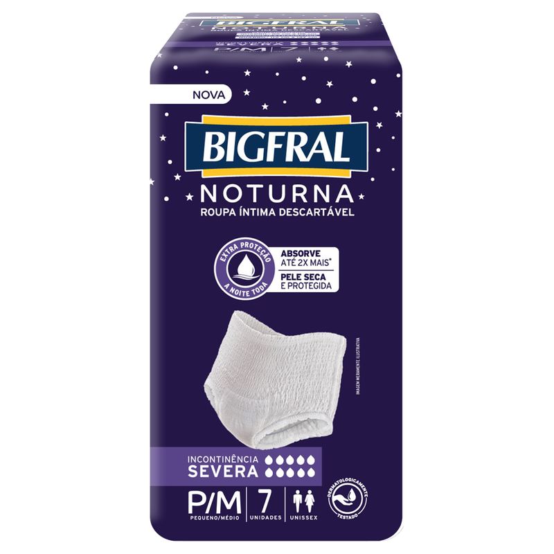 roupa-intima-descartavel-noturna-bigfral-p-m-7-unidades-embalagem