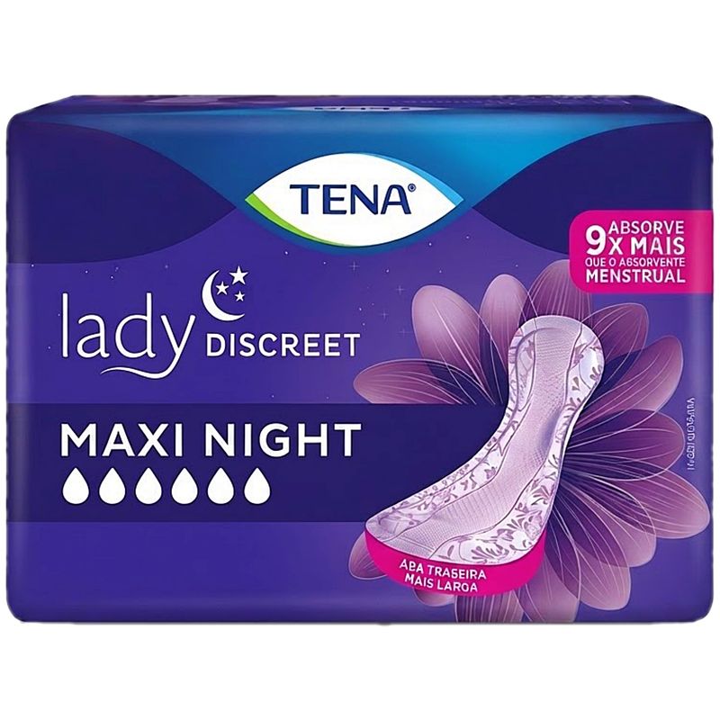 absorvente-tena-lady-discreet-maxi-night-embalagem