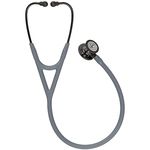 estetoscopio-littmann-cardiology-iv-3m-6238-cinza-smoke-alto-polimento-conector-preto-visao-produto