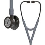 estetoscopio-littmann-cardiology-iv-3m-6238-cinza-smoke-alto-polimento-conector-preto-visao-geral