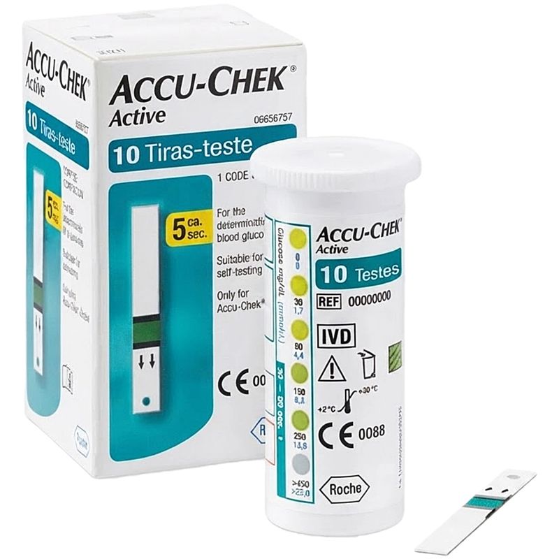 tiras-reagentes-accu-chek-active-roche-10-tiras-visao-geral